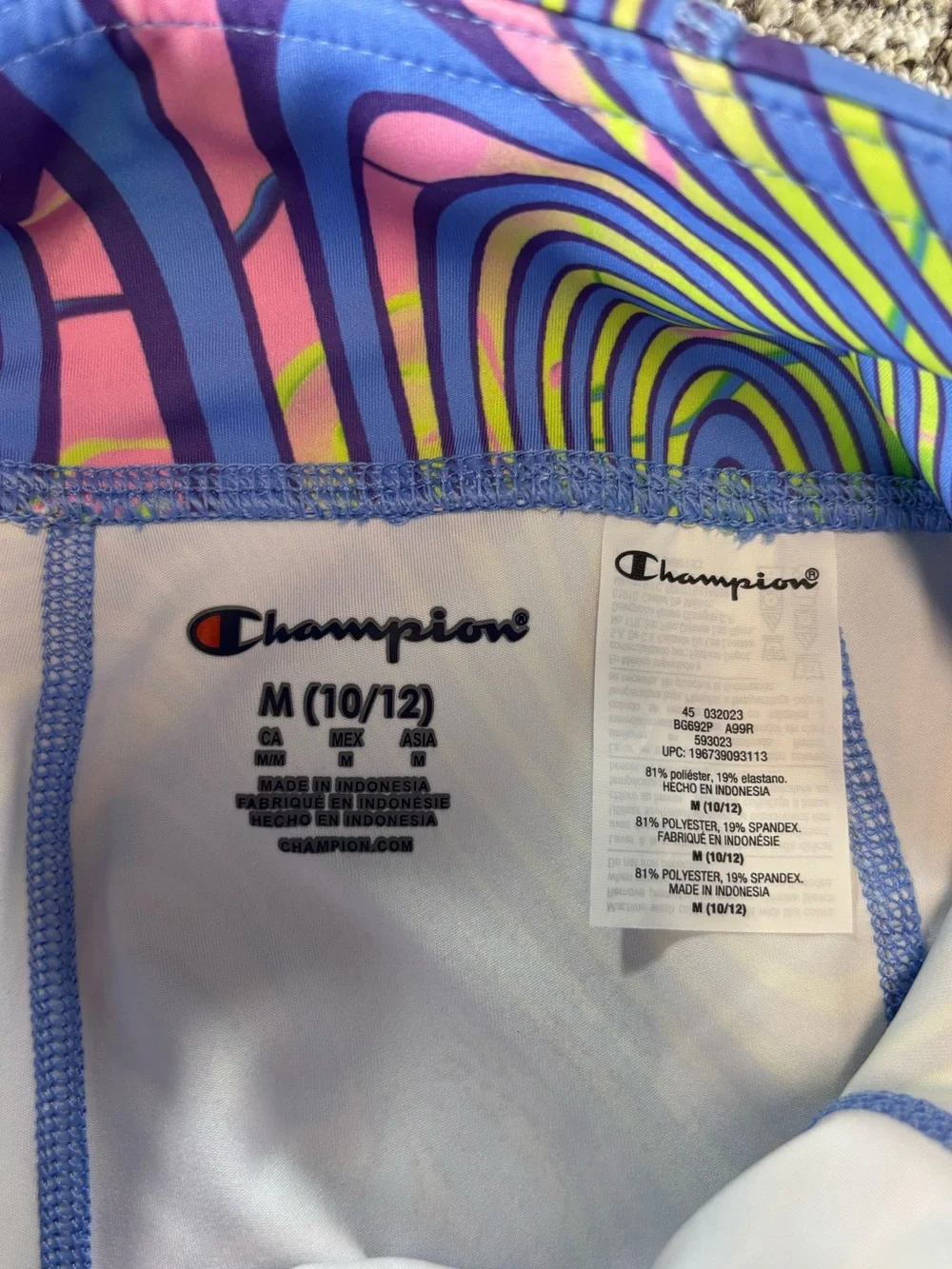 Champion new tags